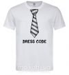 Чоловіча футболка Dress code Білий фото
