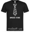 Мужская футболка Dress code Черный фото