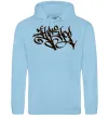 Жіноча толстовка (худі) HIPHOP Блакитний фото