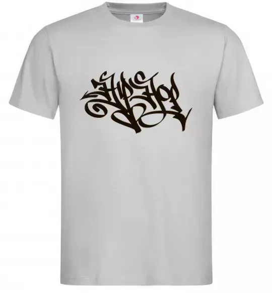 Мужская футболка HIPHOP Серый фото