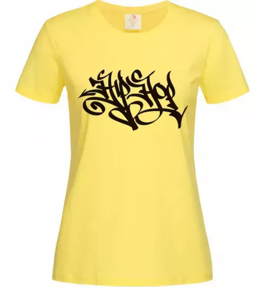 Женская футболка HIPHOP Лимонный фото