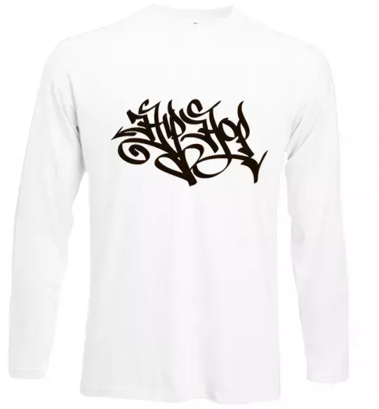 Лонгслив HIPHOP Белый фото