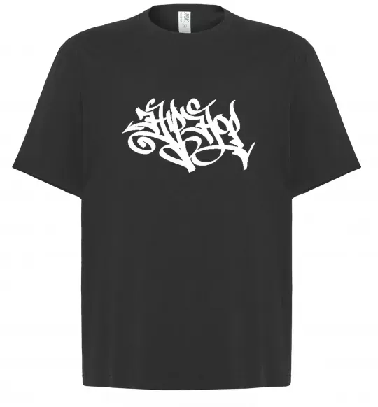 Футболка Оверсайз HIPHOP Чорний фото