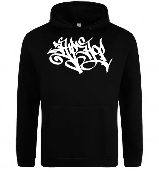 Жіноча толстовка (худі) HIPHOP Чорний фото