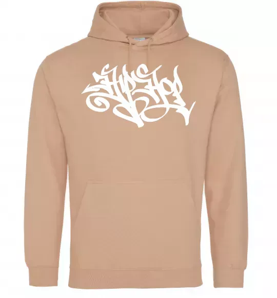 Жіноча толстовка (худі) HIPHOP Пісочний фото