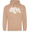 Жіноча толстовка (худі) HIPHOP Пісочний фото