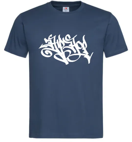 Мужская футболка HIPHOP Темно-синий фото