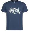 Мужская футболка HIPHOP Темно-синий фото