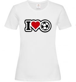 Жіноча футболка I LOVE FOOTBALL Жіноча футболка I LOVE FOOTBALL
