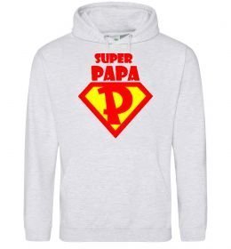 Мужская толстовка (худи) SUPER PAPA Мужская толстовка (худи) SUPER PAPA
