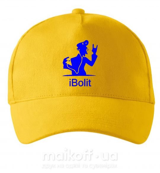Кепка iBOLIT Сонячно жовтий фото