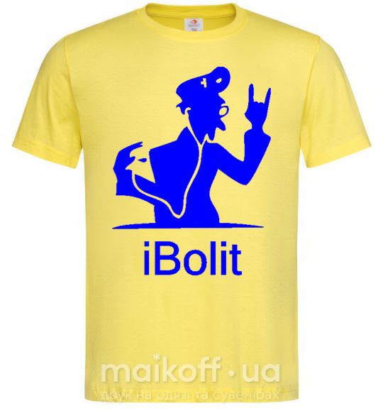 Чоловіча футболка iBOLIT Лимонний фото