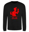 Світшот iBOLIT Чорний фото