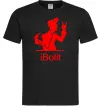 Чоловіча футболка iBOLIT Чорний фото