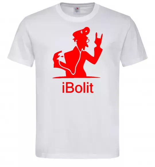 Чоловіча футболка iBOLIT Білий фото