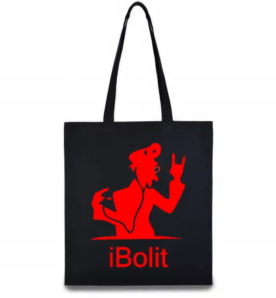 Эко-сумка iBOLIT Черный фото