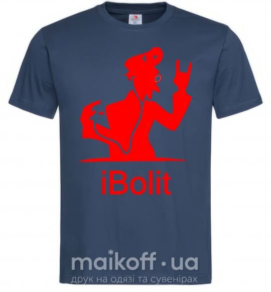 Мужская футболка iBOLIT Темно-синий фото