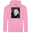 Мужская толстовка (худи) Ейнштейн Розовый фото