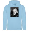 Женская толстовка (худи) Ейнштейн Голубой фото