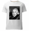 Чоловіча преміум футболка Ейнштейн Білий фото