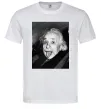 Мужская футболка Ейнштейн Белый фото