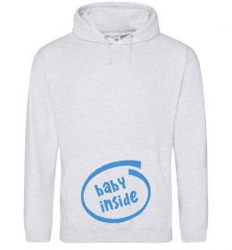 Женская толстовка (худи) BABY INSIDE