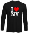 Лонгслів I LOVE NY Чорний фото