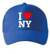 Кепка I LOVE NY Яскраво-синій фото