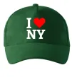 Кепка I LOVE NY Темно-зелений фото