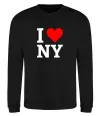 Свитшот I LOVE NY Черный фото