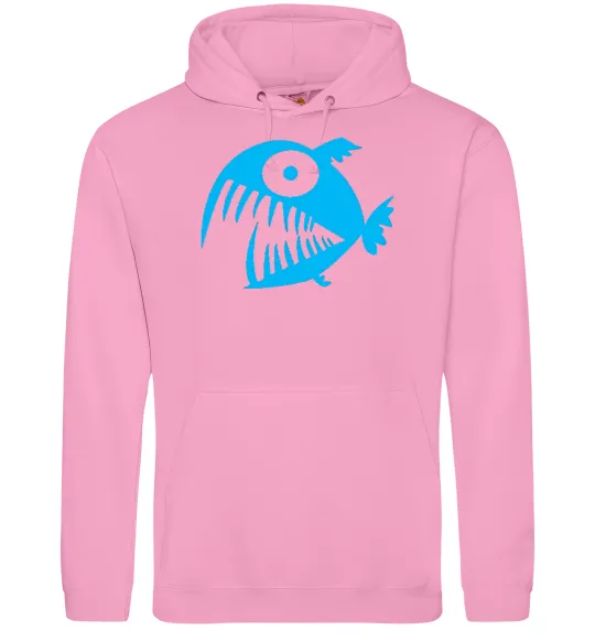Жіноча толстовка (худі) ANGRY FISH Рожевий фото
