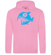 Жіноча толстовка (худі) ANGRY FISH Рожевий фото