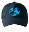 Кепка ANGRY FISH Темно-синий фото