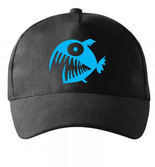 Кепка ANGRY FISH Черный фото