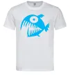Мужская футболка ANGRY FISH Белый фото