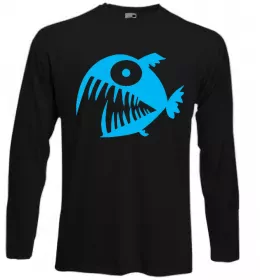 Лонгслив Кит гори Белый фото