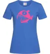 Жіноча футболка ANGRY FISH Яскраво-синій Жіноча футболка ANGRY FISH Яскраво-синій фото