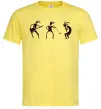 Чоловіча футболка МУЗЫКАНТЫ Лимонний фото