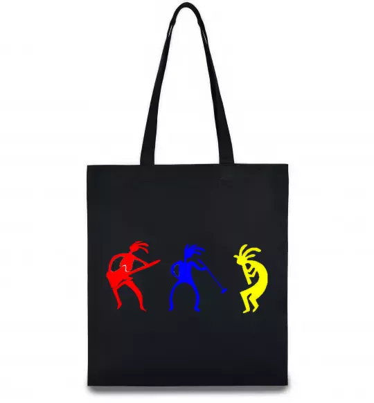 Эко-сумка МУЗЫКАНТЫ Черный фото