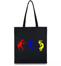 Эко-сумка МУЗЫКАНТЫ Черный фото