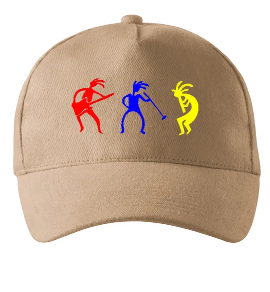 Кепка МУЗЫКАНТЫ Пісочний фото