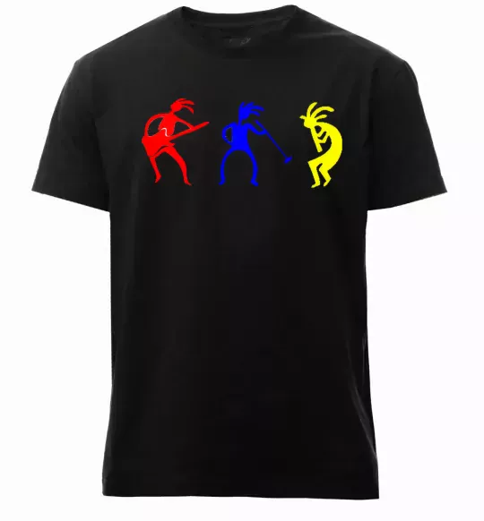 Чоловіча преміум футболка МУЗЫКАНТЫ Чорний фото