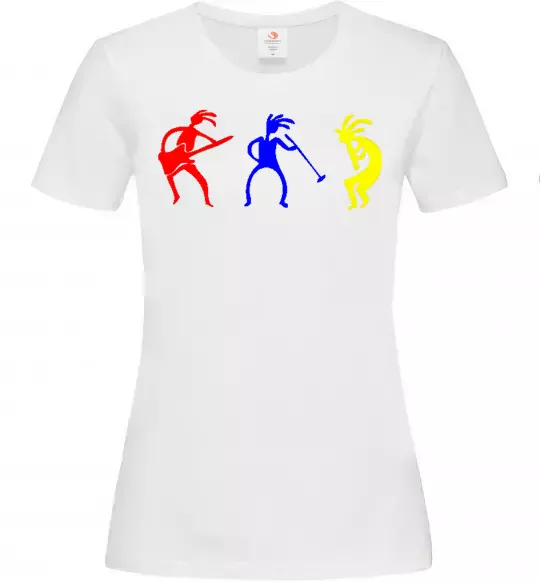 Жіноча футболка МУЗЫКАНТЫ Білий фото