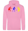 Женская толстовка (худи) МУЗЫКАНТЫ Розовый фото