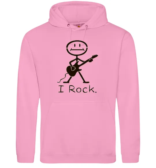 Чоловіча толстовка (худі) I ROCK Рожевий фото