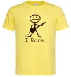 Чоловіча футболка I ROCK Лимонний фото