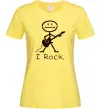 Жіноча футболка I ROCK Лимонний фото