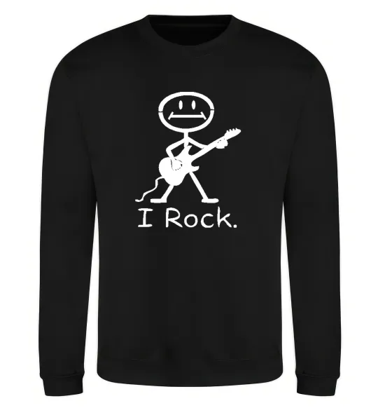 Свитшот I ROCK Черный фото