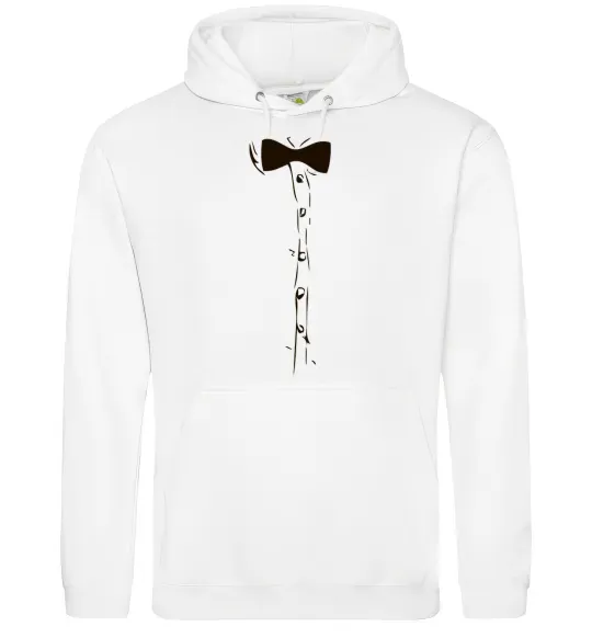 Мужская толстовка (худи) Метелик Белый фото