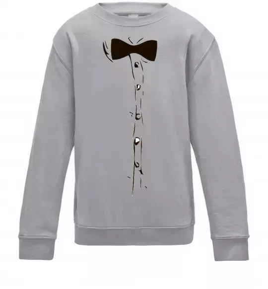 Детский Свитшот Метелик Серый меланж фото